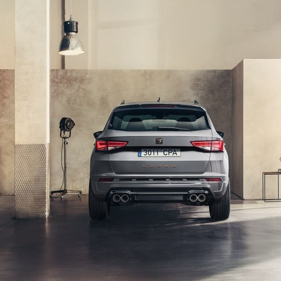 CUPRA Ateca Limited Edition - Rear of the car