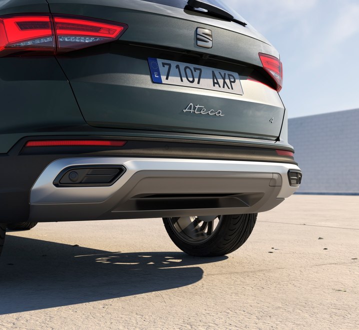 SEAT Ateca SUV exterior image close up view of rear